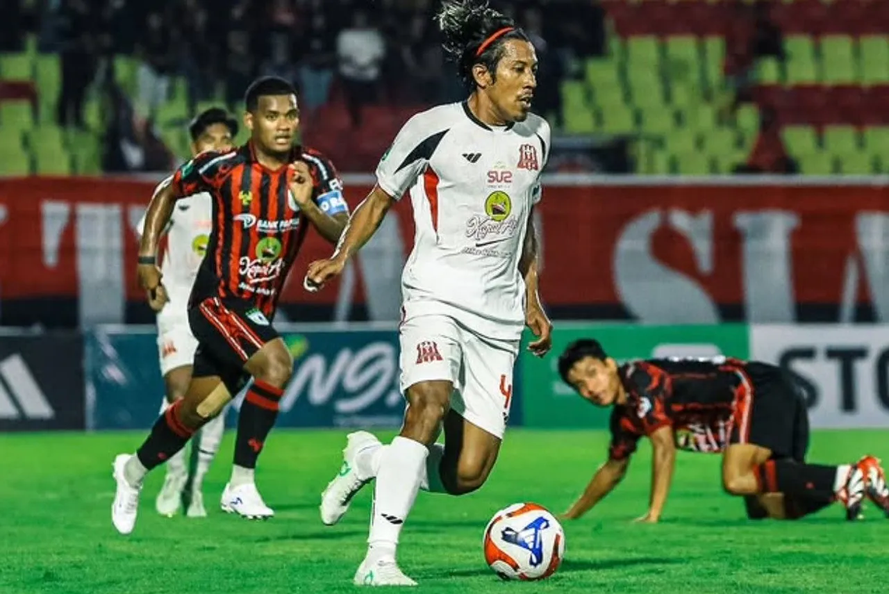 Deltras FC menang 2-0 atas Persipura Jayapura di Liga 2 atau Championship 2025/2026/foto: Ofisial Deltras FC