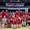 Giovanna Milana dan Skuad NEC Red Rockets di Liga Voli Putri Jepang/foto: Ofisial Red Rockets