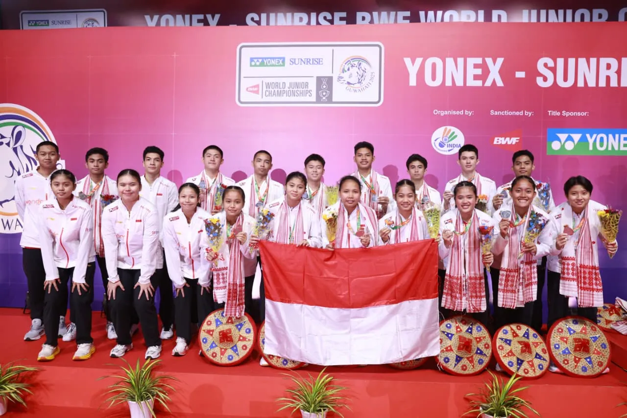 Indonesia Runner-up Piala Suhandinata/Foto: PBSI