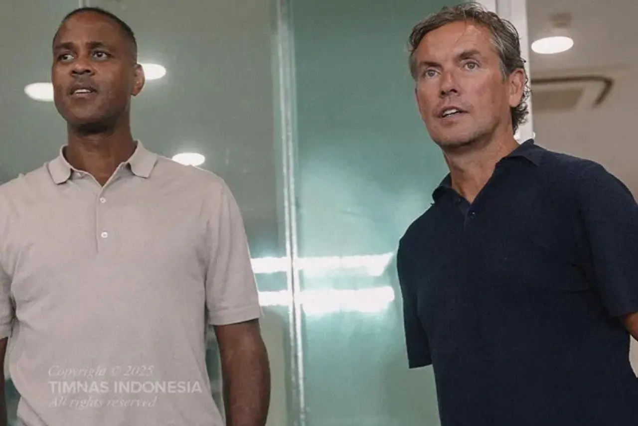 Patrick Kluivert dan Alex Pastoor/foto: Timnas Indonesia