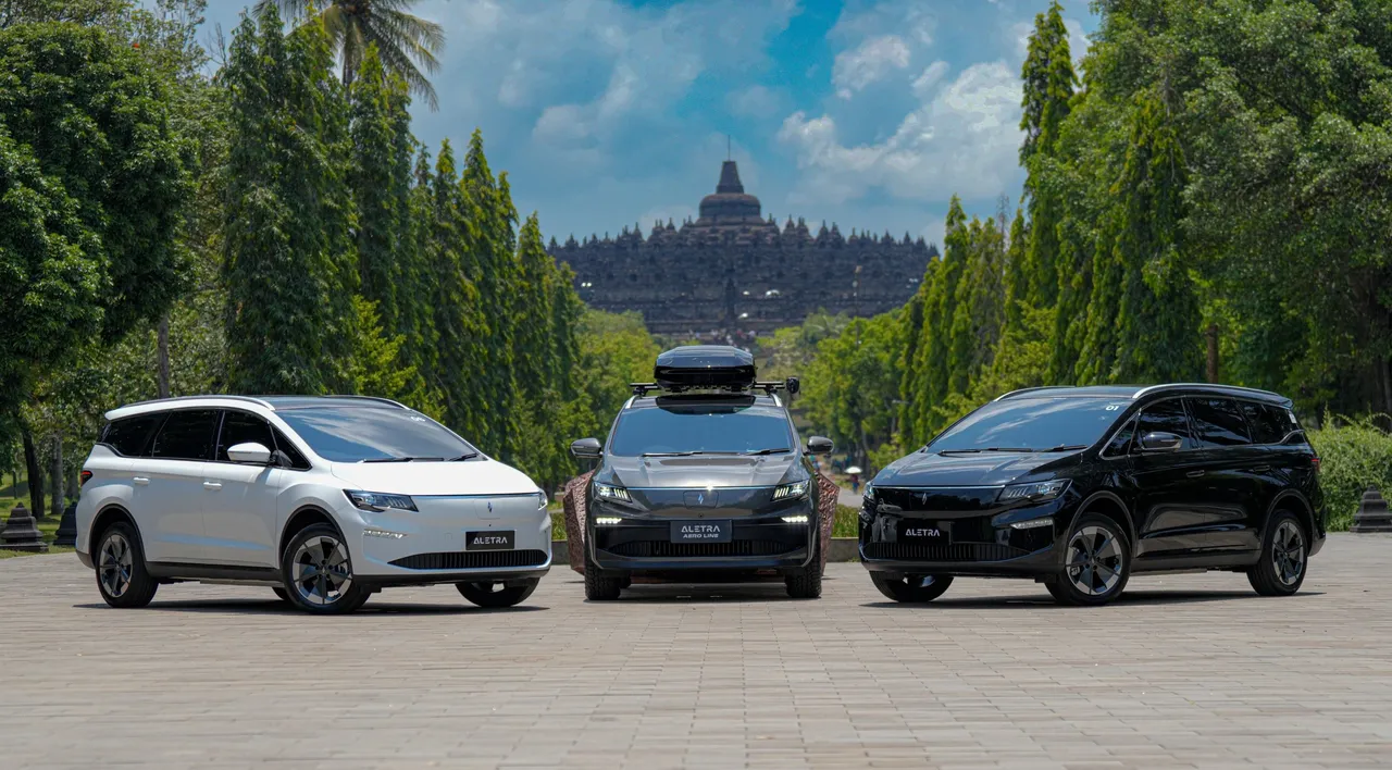 Aletra Heritage Drive menguji kemampuan Aletra L8 EV. (Aletra Indonesia)