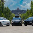 Aletra Heritage Drive menguji kemampuan Aletra L8 EV. (Aletra Indonesia)