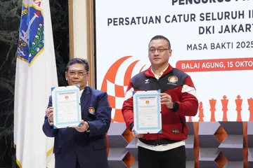 Hardiyanto Kenneth Resmi Dilantik Jadi Ketua Umum Percasi DKI Jakarta 2025-2029/Foto: Dokumentasi