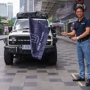 CEO Inchcape GWM Indonesia, Bagus Susanto melepas rombongan Tank 300 Diesel di GWM Tank Studio, Agora Mall. (GWM Indonesia)
