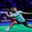 Anthony Ginting di Denmark Open 2025/Foto: PBSI