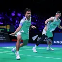 Mohammad Rian Ardiannto/Rahmat Hidayat di Denmark Open 2025: Foto: PBSI