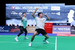 Kejutan di Denmark Open 2025: Rahmat/Rian Pulangkan Unggulan Dua