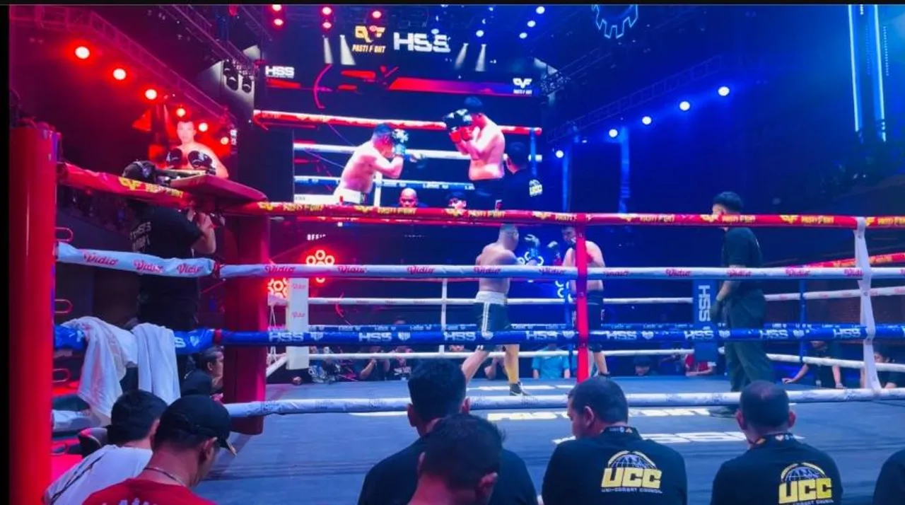 Ajang tinju bertajuk Pasti Fight sukses digelar di Atlas Super Club, Bali, September 2025/foto: Istimewa