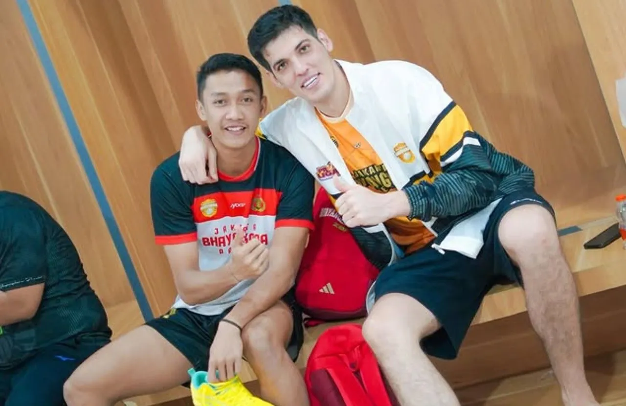 Saber Kazemi di Bhayangkara Presisi/foto: IG Setiawan Fahril