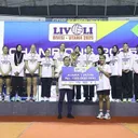 Gresik Petrokimia Pupuk Indonesia juara Livoli Divisi Utama 2025/foto: PBVSI