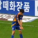 Selebrasi Lee Chung-yong yang menyindir Shin Tae-yong/foto: X/Korea Football News