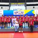 Lavani Navy juara Livoli Divisi Utama 2025 putra/foto: Vidio