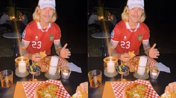 Jackson Irvine mengenakan jersey Timnas Indonesia/foto: IG Jackson Irvine