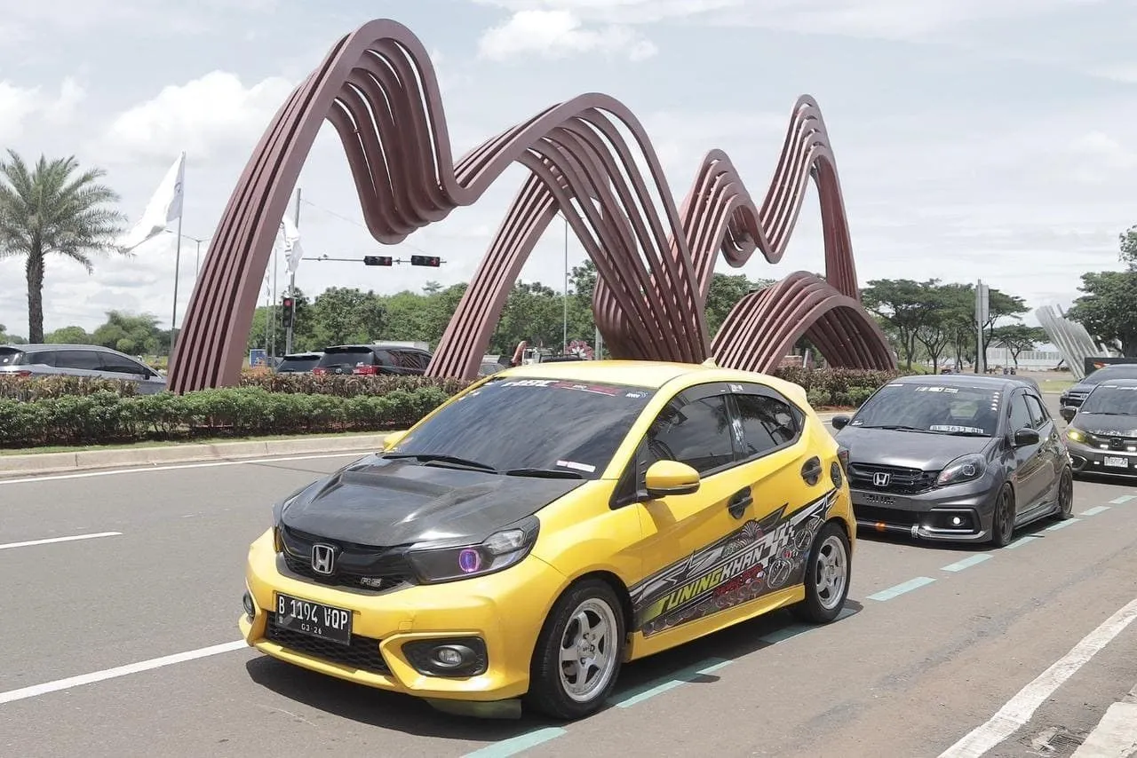 Rangkaian perjalanan roadshow Honda Culture Indonesia Vol 2 singgah di Tangerang. (HPM)