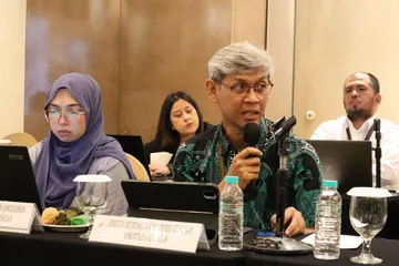 Direktur Akuntansi dan Pelaporan Keuangan Kementerian Keuangan sedang memberikan pemaparan/foto: Kemenpora