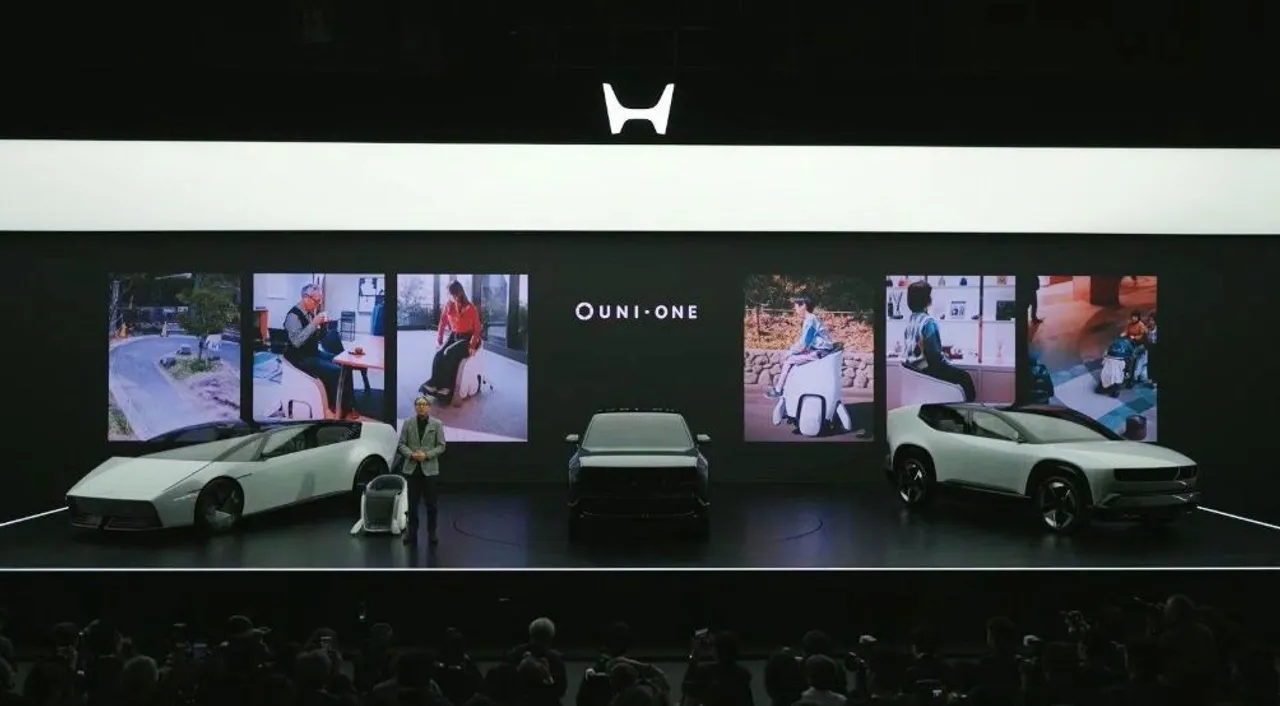 Tiga unit kendaraan Honda mewakili mobilitas darat di JMS 2025. (HPM)