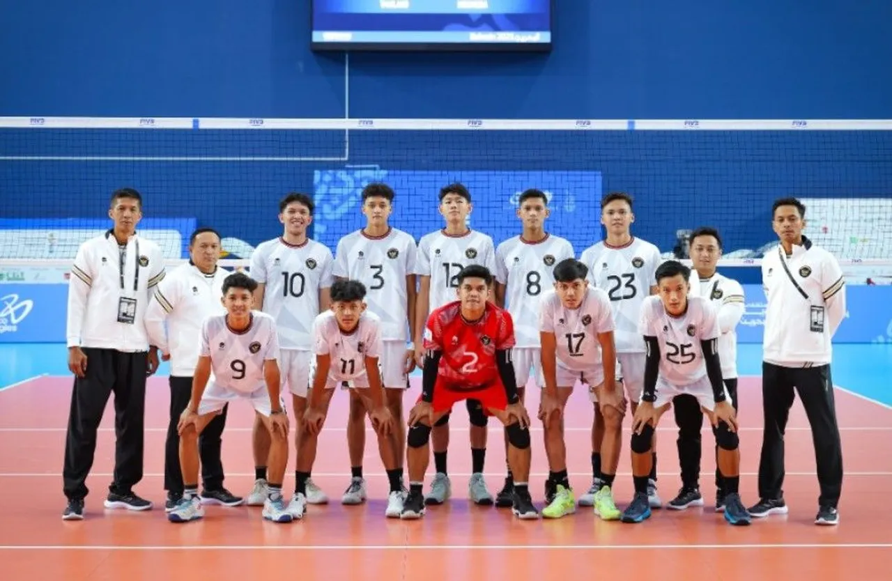 Timnas Voli Putra Indonesia U-18 finis di peringkat 4 Asian Youth Games 2025