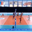 Eka Mandiri Jaya menang 3-0 atas Tangerang Gemilang di Livoli Divisi 1 2025/foto: Vidio