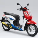 Warna baru New Honda Genio Vibrant Tri-Tone. AHM)