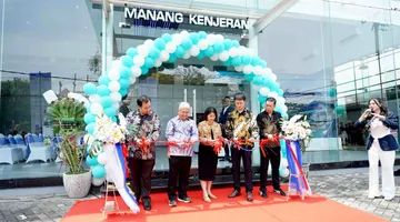 Prosesi peresmian diler Jaecoo Manang Kenjeran Surabaya. (Jaecoo Indonesia)