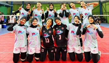 PBV Mabes TNI finis sebagai peringkat ketiga Livoli Divisi 1 2025 putri/foto: Ofisial PBV Mabes TNI
