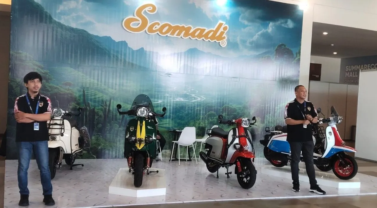 Scomadi ikut memeriahkan GIIAS Makassar 2025. (Scomadi Indonesia)