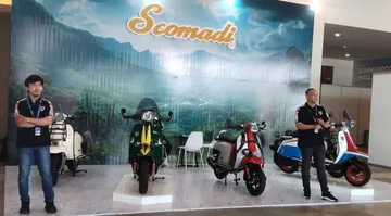 Scomadi ikut memeriahkan GIIAS Makassar 2025. (Scomadi Indonesia)