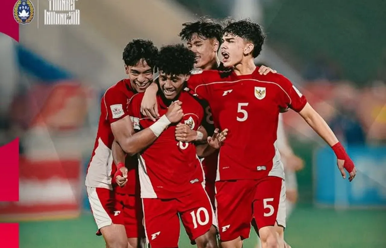 Timnas Indonesia U-17 menang 2-1 atas Honduras di Piala Duni U-17 2025/foto: Timnas Indonesia