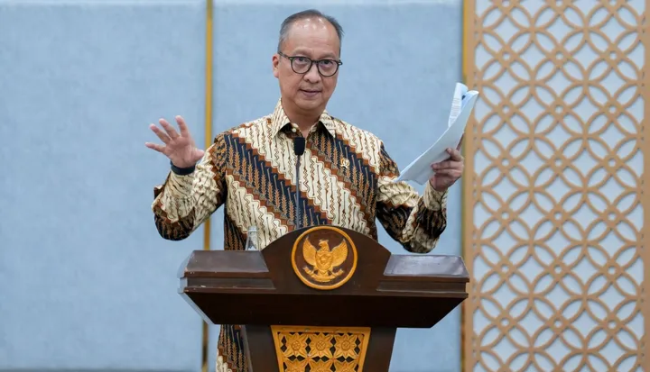 Menperin RI Agus Gumiwang Kartasasmita tegaskan rencana produksi mobil nasional. (Kemenperin)