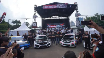 Puncak rangkaian roadshow Honda Culture Indonesia Vol 2 digelar di CIBIS Park, Jakarta Selatan. (HPM)