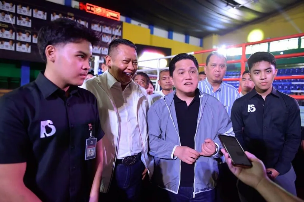 Menpora Erick Thohir membuka Arena Selatan Championship di GOR Bulungan Jakarta Selatan/foto: Kemenpora