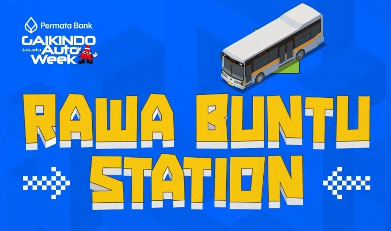 Stasiun Rawa Buntu jadi salah satu titik Shuttle Bus menuju GJAW 2025. (Seven Event)