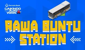 Stasiun Rawa Buntu jadi salah satu titik Shuttle Bus menuju GJAW 2025. (Seven Event)