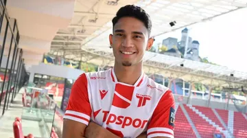 Marselino Ferdinan bermain untuk AS Trencin/foto: Ofisial AS Trencin