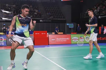 Raymond Indra/Nikolaus Joaquin di Australia Open 2025/Foto: PBSI