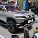 Konsep Double Cabin 4x4 listrik VinFast VF Wild di ajang GJAW 2025. (Chadie)