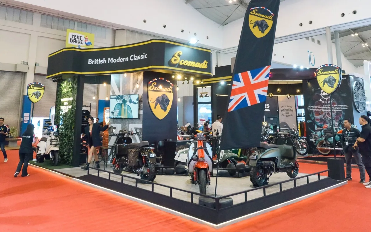 Scomadi hadir di GJAW 2025 Hall 9 ICE BSD City. (Scomadi Indonesia)