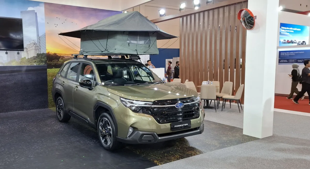 Tampilan Subaru x Thule di model Outback. (Chadie)