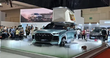 Perkenalan Chery T1TP Concept di GJAW 2025. (Chadie)