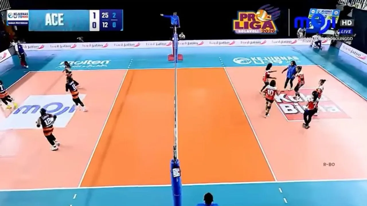 Lampung Phinisi menang 3-0 atas Privolley Gurita Kaur di Kejurnas Voli U-19 2025/foto: Moji Sport