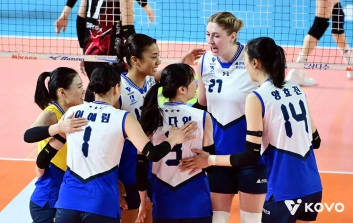 Red Sparks kalah 1-3 dari Hillstate di Liga Voli Putri Korea Selatan/foto: KOVO