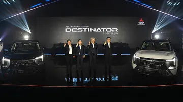 Prosesi peluncuran Mitsubishi All-New Destinator di Filipina. (MMKSI)
