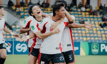 Selebrasi pemain Garudayaksa FC/foto: Ofisial Garudayaksa