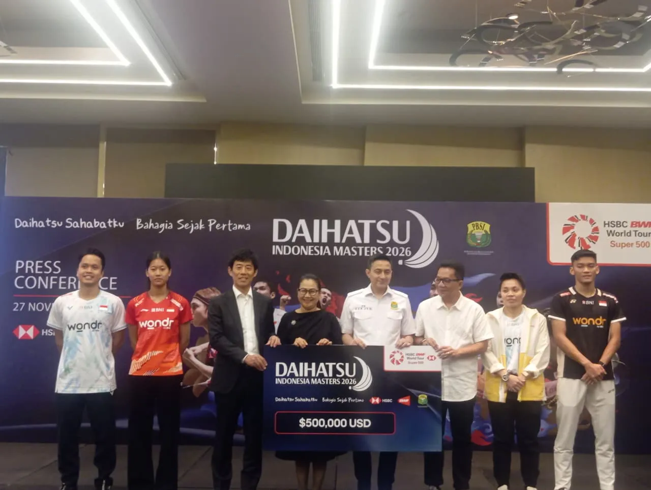 Jumpa Pers Indonesia Masters 2026/Foto: SportCorner.id (Reza)