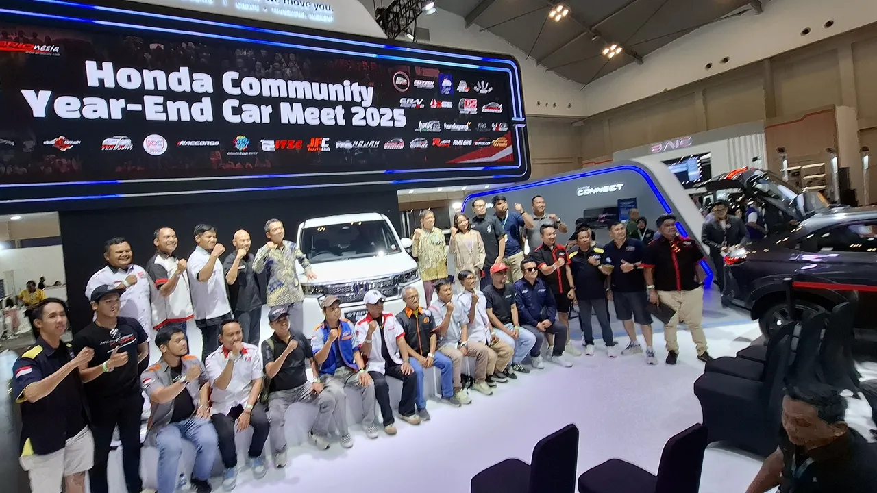 Honda Community Year-End Car Meet menjadi bentuk apresiasi Honda kepada komunitas yang telah memperkuat kedekatan Honda dengan konsumennya. (Chadie)