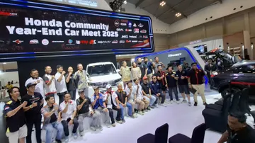 Honda Community Year-End Car Meet menjadi bentuk apresiasi Honda kepada komunitas yang telah memperkuat kedekatan Honda dengan konsumennya. (Chadie)