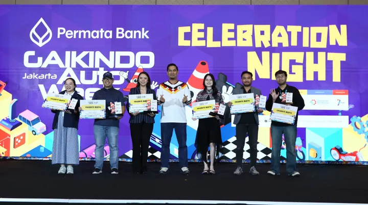 Suasana pemberian penghargaan di Celebration Night GJAW 2025. (Seven Event)