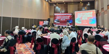 Customer Gathering Hino Bus 2025 di Solo. (HMSI)