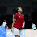 Gregoria Mariska Tunjung di SEA Games 2025/Foto: PBSI