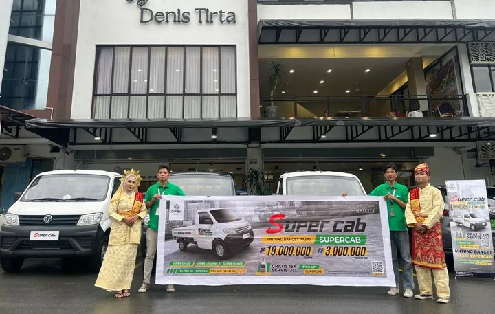 DFSK kampanye "Untung Banget Pakai Super Cab' di Batam. (Sokonindo Automobile)